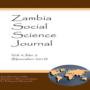 Zambia Social Science Journal  Vol. 4, No. 2 (November 2013)